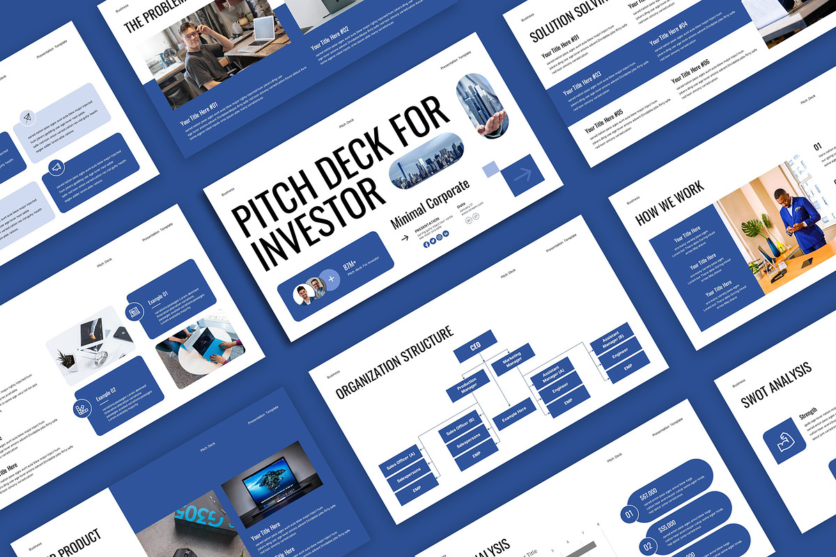 Pitch Deck For Investor Presentation, a Presentation Template by Pradaxa (Photo 3 of 5)