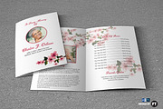 Funeral Program Template Flower, a Brochure Template by Madhabi Studio (Thumbnail 5 of 5)