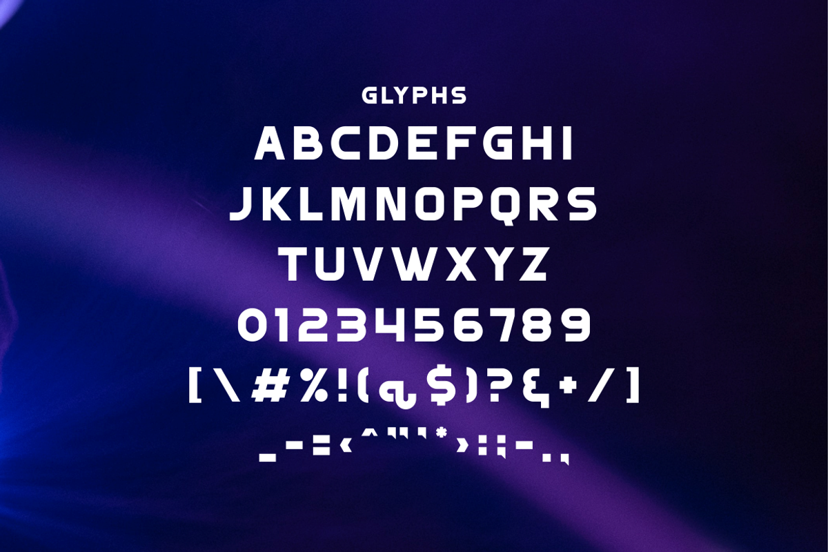 Dagesta Techno Sans 2 Style Font, a Sans Serif Font by Monoletter Studio (Photo 2 of 6)