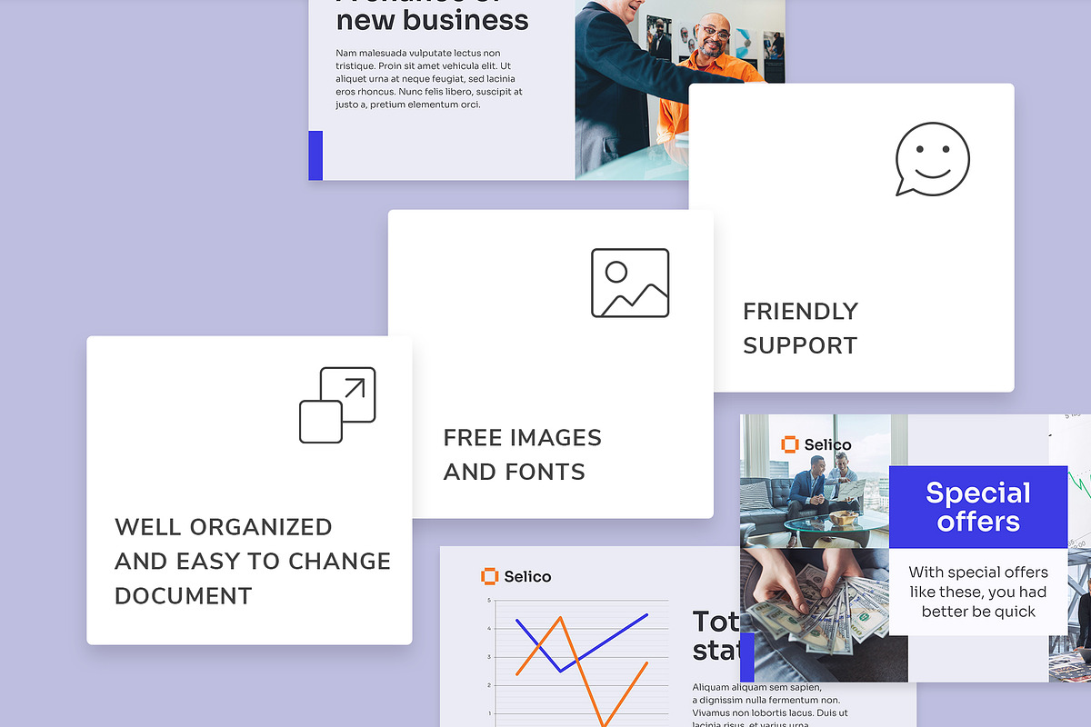 Presentation Business Sales, a Presentation Template by TemplatesNow! (Photo 4 of 14)