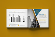 Square Bi-Fold Corporate Brochure, a Brochure Template by ferdousi0791 (Thumbnail 6 of 6)