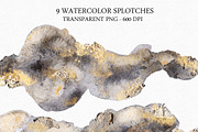Watercolor glam textures, a Texture Graphic by Pink Ocean (Thumbnail 7 of 10)