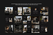 400 Real Estate Instagram Templates, a Social Media Template by Instprofi | Studio Estimo (Thumbnail 3 of 12)