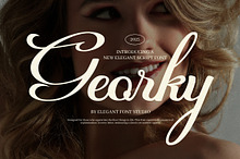 Georky Wedding Script Font