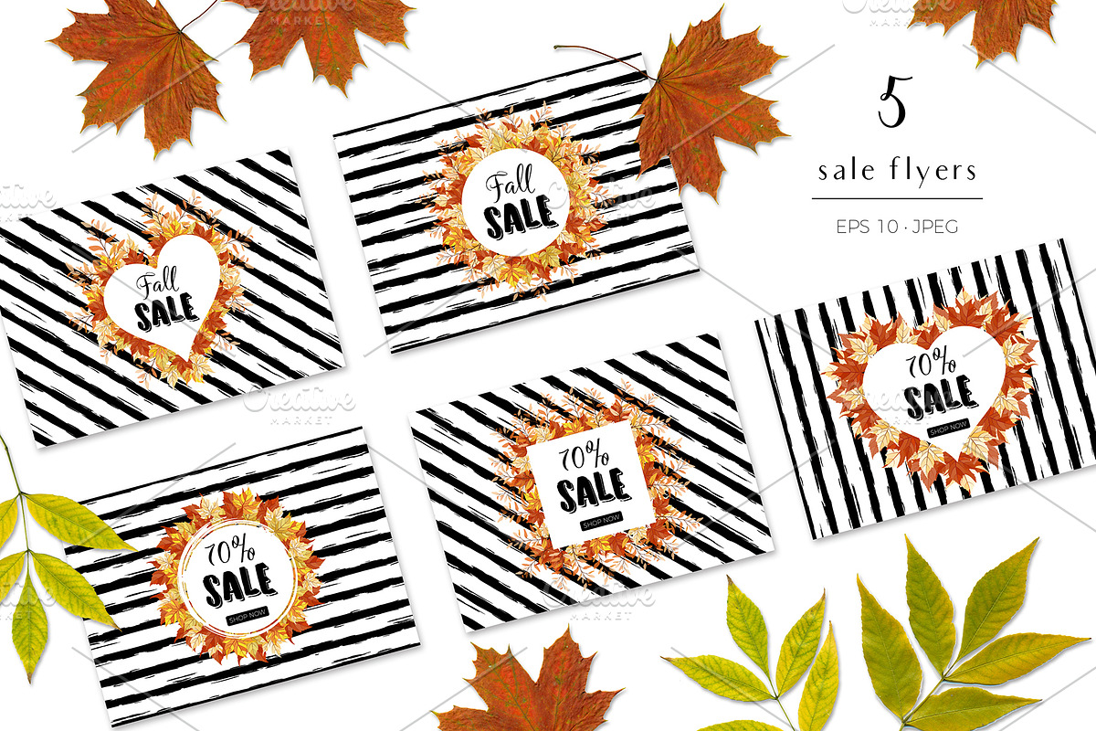 Autumn Kit, a Background Graphic by NKTN graphics (Photo 4 of 7)