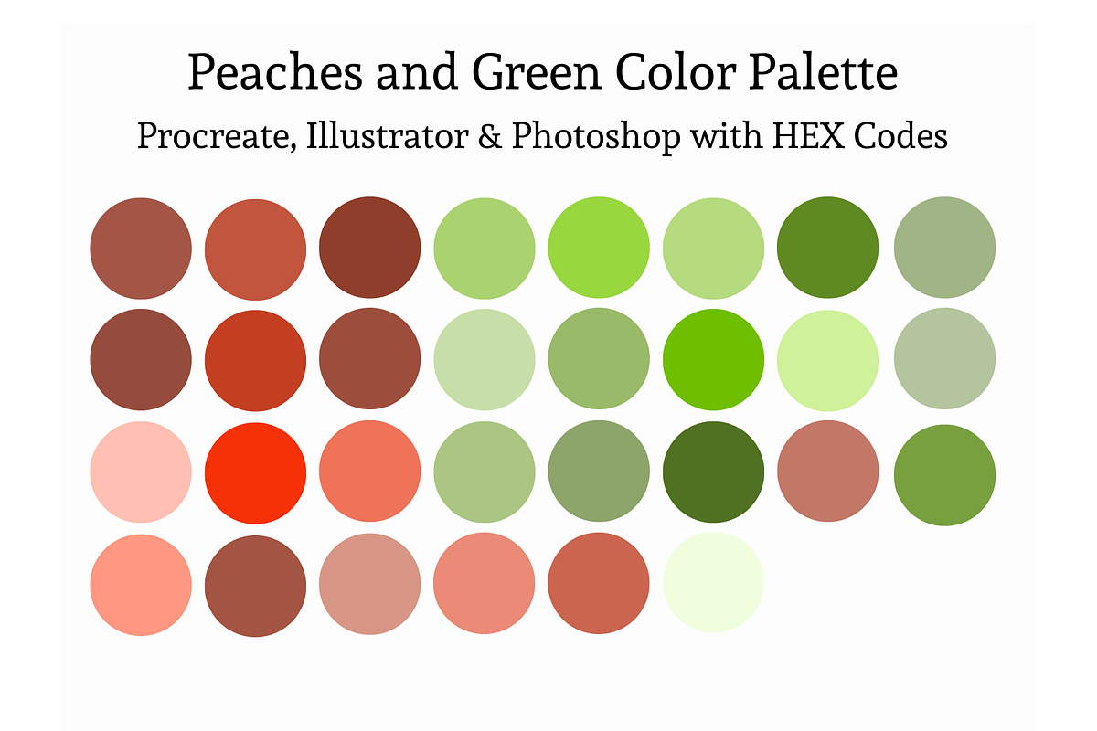 Color Palettes Procreate Illustrator, a Palette Add-On by Atelier Fem (Photo 4 of 12)