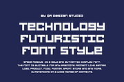 Space Rosius - Tech & Digital Font, a Sans Serif Font by QR Design Studio (Thumbnail 2 of 6)
