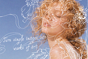 Bracquemond Flower Overlays, a Texture Graphic by Lilithcollageart (Thumbnail 3 of 10)