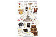 Let's Go Glamping, an Illustration by HeidiCIllustration (Thumbnail 2 of 4)