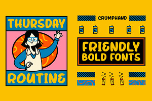 Thursday Rountine Bold Fonts