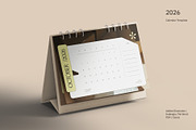 2026 Desk Calendar - FNER, a Stationery Template by fakhroo (Thumbnail 4 of 5)