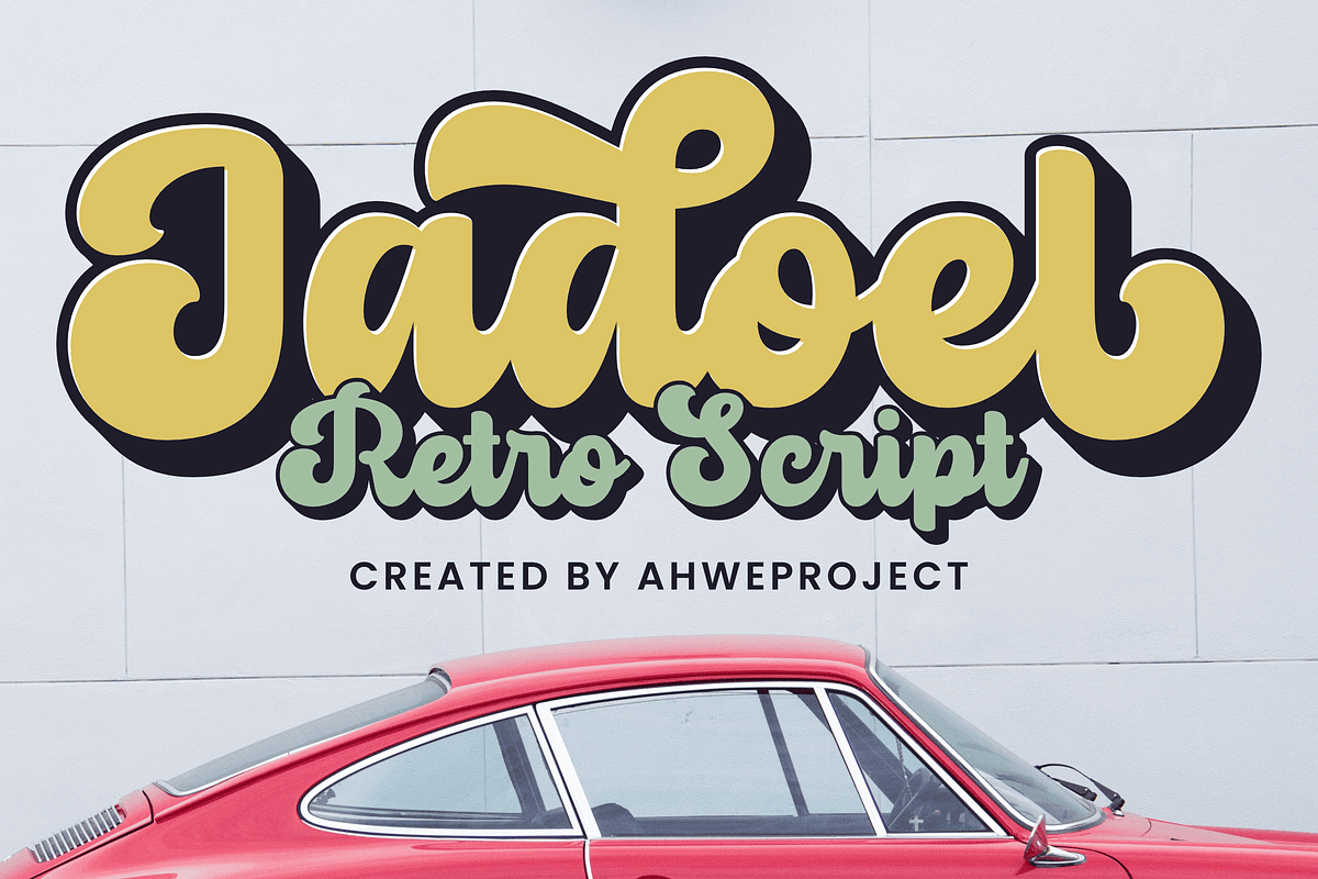 Jadoel, a Script Font by ahweproject (Photo 1 of 9)
