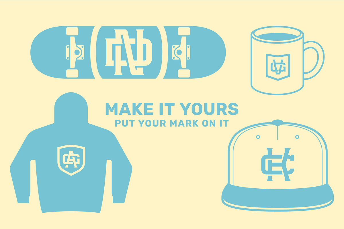 PS DIALED MONOGRAM, a Serif Font by Para-Scope Design (Photo 6 of 7)