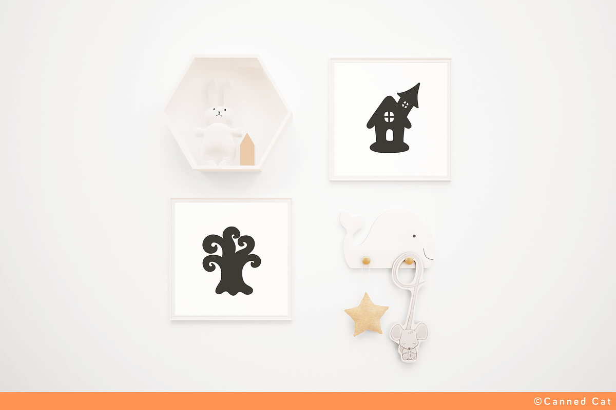 Halloween Party Icons, an Outline Icon by Canned Cat (Photo 7 of 7)