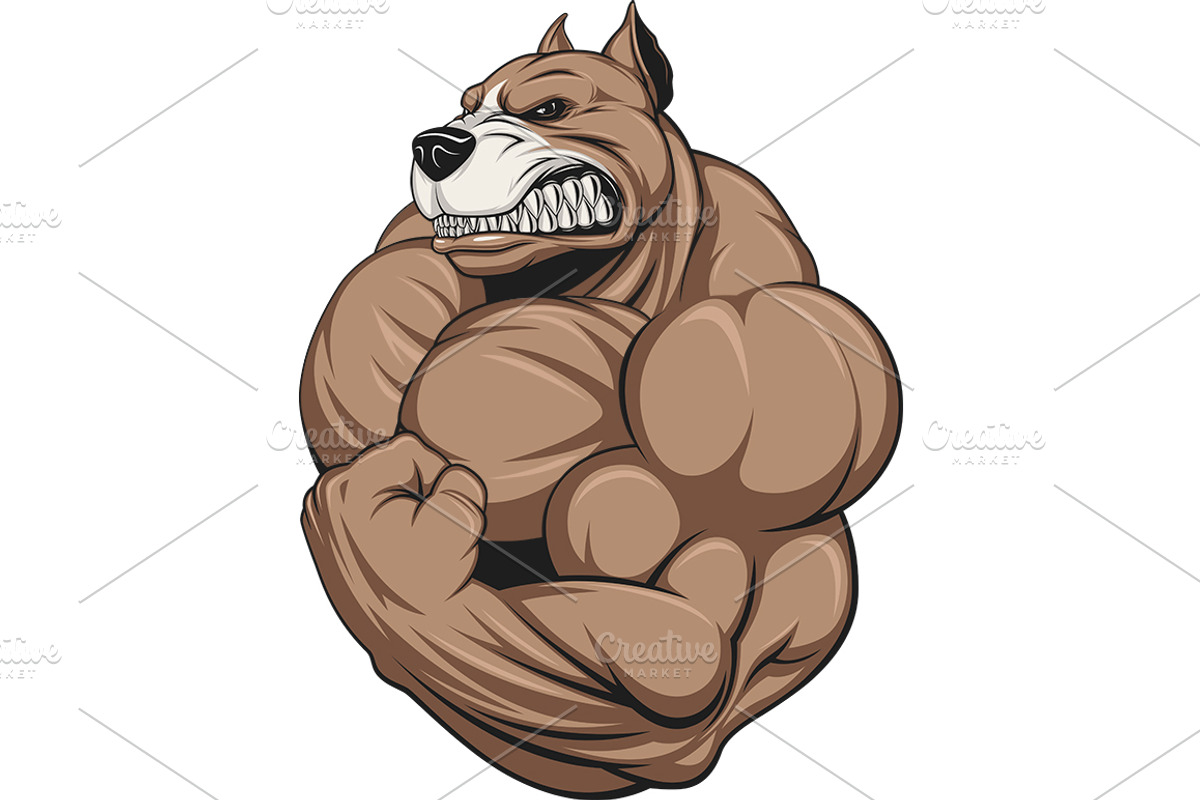 Angry dog, a Healthcare Illustration by Mark2000 (Photo 3 of 3)
