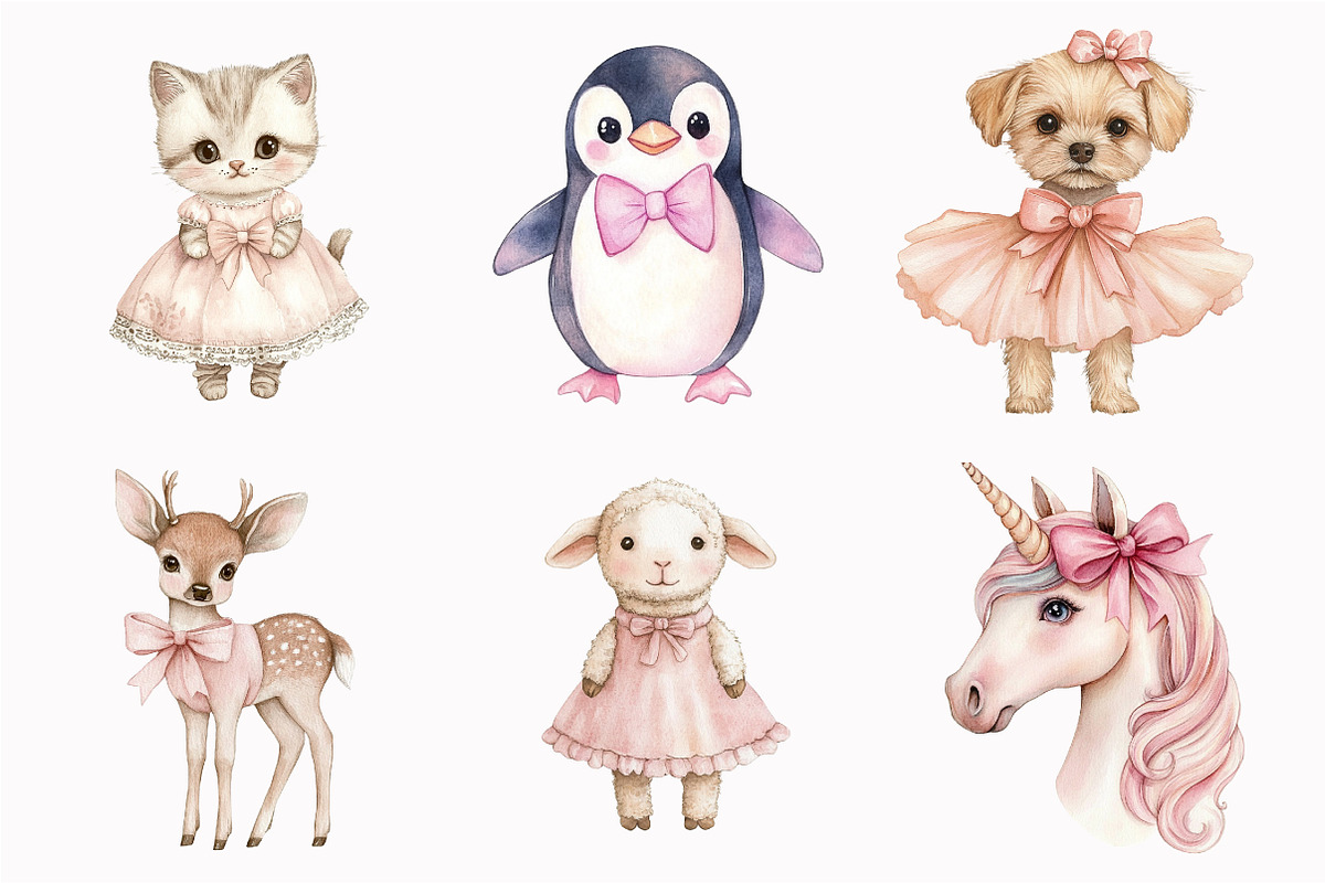 Pink Baby Girl Clipart, an Illustration by Design Market (Photo 5 of 5)