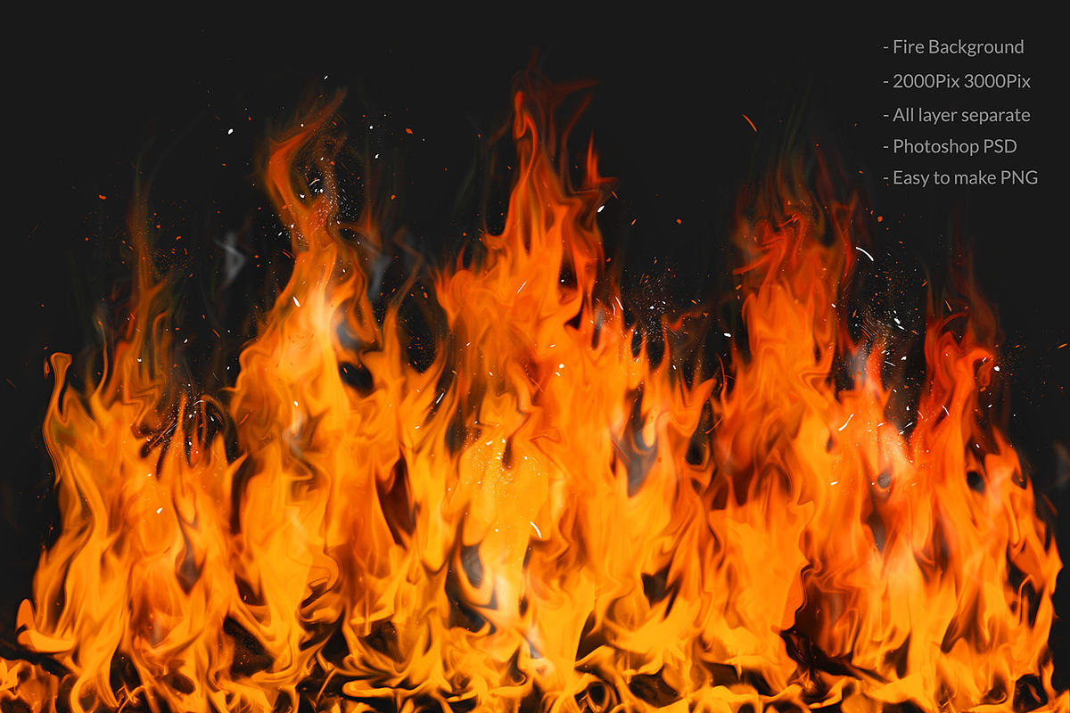Fire & Smoke Bundle PSD, a Shape Add-On by MRI STUDIO (Photo 7 of 25)