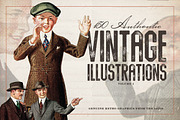 150 Vintage Illustrations Volume 1, an Object Graphic by Design Panoply (Thumbnail 1 of 9)