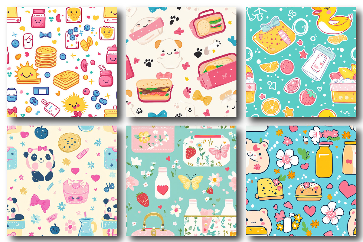 Kawaii Back to School Seamless, a Pattern Graphic by designcity5 (Photo 5 of 5)