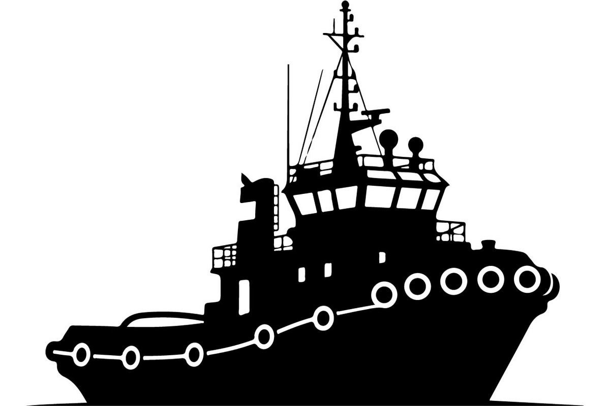 Boat Ship Silhouette Vector Mega, an Object Illustration by Designer_Momina (Photo 6 of 21)