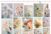 Airy flowers- Blurred floral set, a Background Graphic by Pamyatka Shop (Thumbnail 8 of 11)