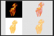 Fire Overlay 008, a Decorative Illustration by xresch (Thumbnail 2 of 2)