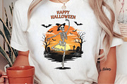 Halloween Skeleton Dance Sublimation, an Illustration by Craft Nest (Thumbnail 3 of 6)