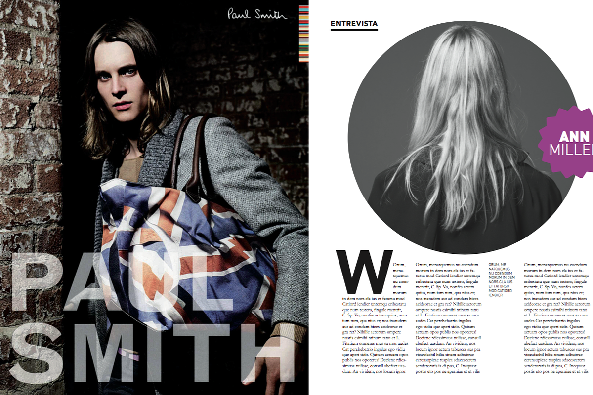 Magazine template, a Magazine Template by Cristian Villegas Studio (Photo 25 of 27)
