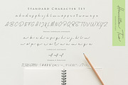 Hamillton Script Font, a Script Font by Ardyanatypes (Thumbnail 9 of 10)
