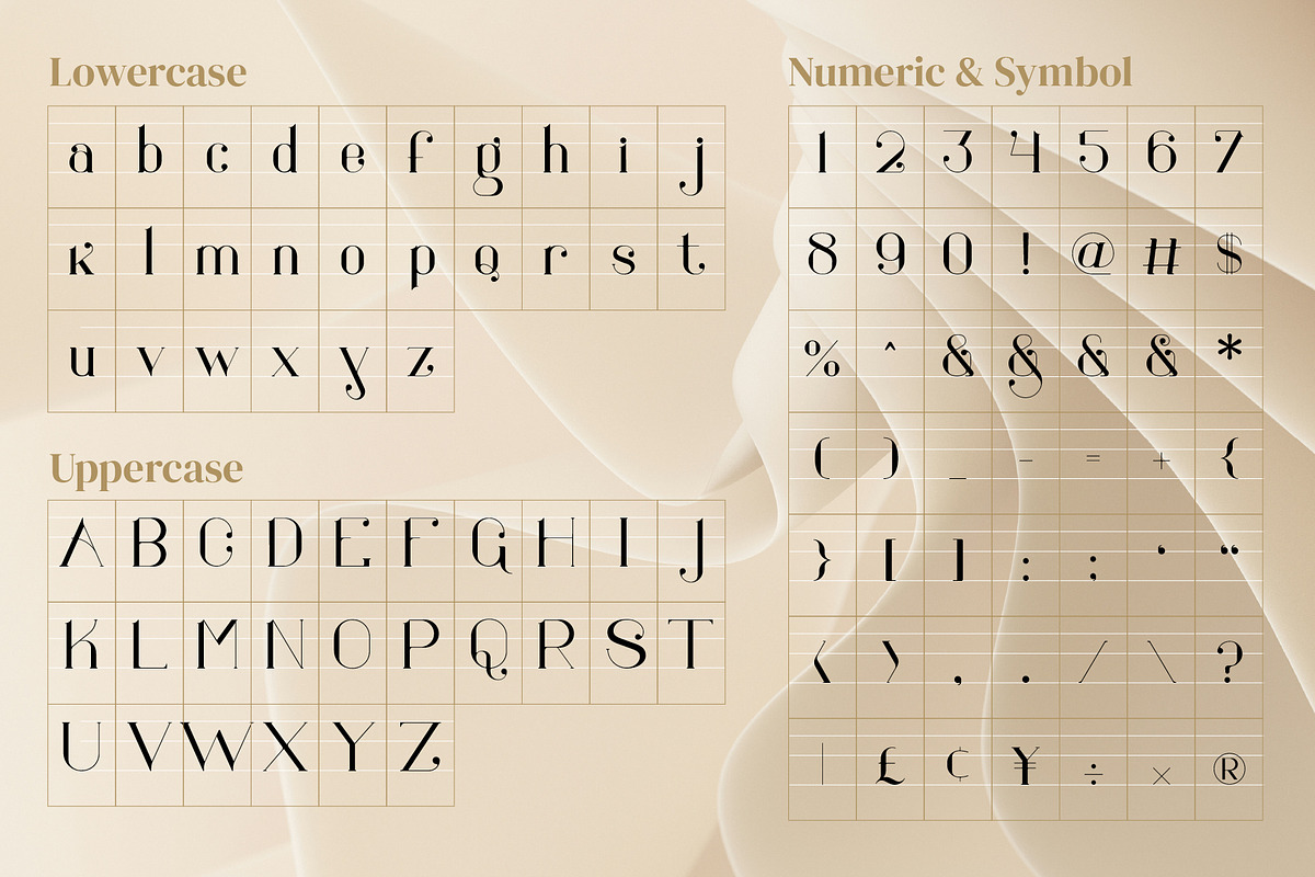 Fashion Vogue, a Serif Font by panakota studio (Photo 4 of 9)