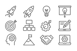 Vector illustration of business and, a Finance Illustration by ZinetroN