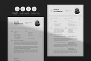 Resume Template, a Resume Template by Designsoul14 (Thumbnail 1 of 5)