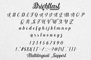 Brightlast - a Vintage Script Font, a Script Font by Vava Aryanto (Thumbnail 9 of 9)