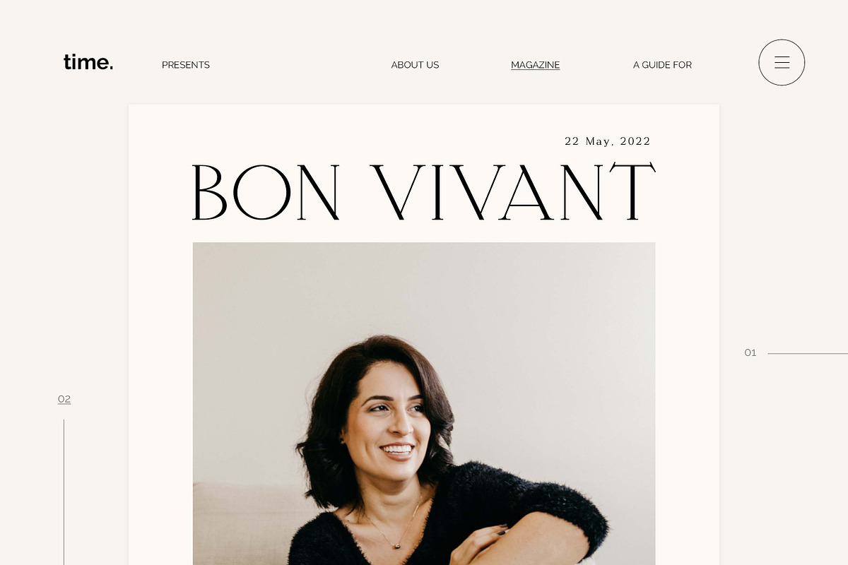 Woman Serif Font, a Serif Font by elvinova (Photo 8 of 9)