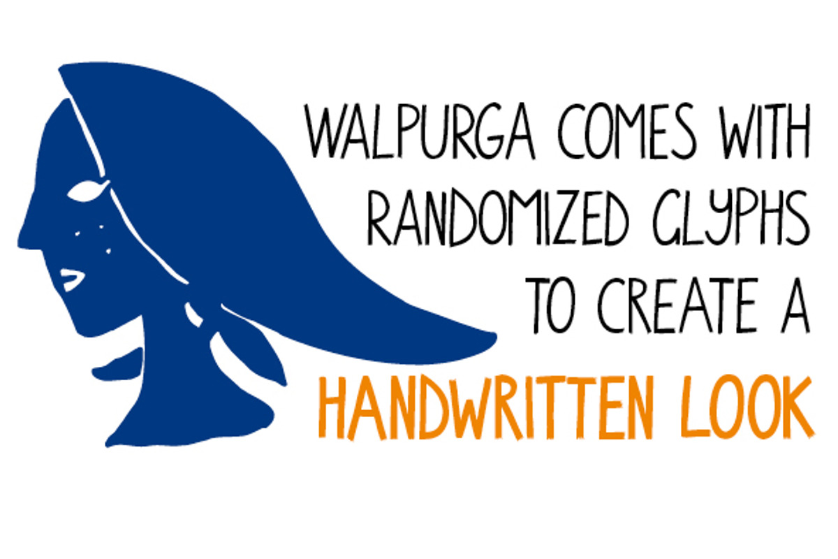 Walpurga Family, a Sans Serif Font by Julia Bausenhardt (Photo 3 of 5)