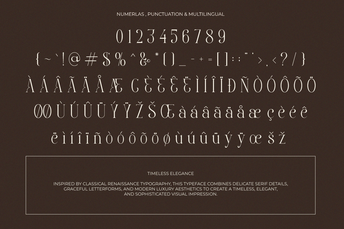 Elegant Serif Font - Clustery Royals, a Serif Font by Font Liner (Photo 10 of 10)