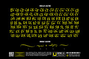 Black Morgana Typeface, a Blackletter Font by alit design (Thumbnail 16 of 17)