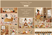 Autumn Time 4- 187 AI illustrations, a Seasonal Illustration by Pundateam (Thumbnail 7 of 7)