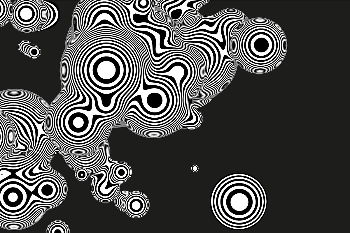 50 Zebra Metaballs, an Object Graphic by GarryKillian (Photo 26 of 51)