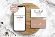 Elegant Business Card Template, a Business Card Template by SimoDigitalArt (Thumbnail 4 of 10)