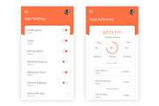 FitOn Fitness Adobe XD App, an UI Kit Template by themelove (Thumbnail 6 of 9)