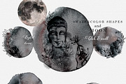 Planets, moon & sacred geometry, an Illustration by DigitalDream (Thumbnail 6 of 13)