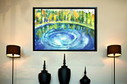 Watercolor mountain landscapes., a Decorative Illustration by Mehendra Art (Thumbnail 7 of 12)