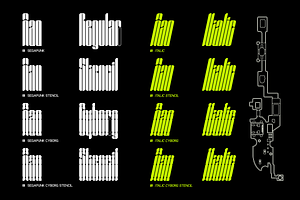 SEGAPUNK EXTENDED FONT FAMILY