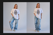 T-Shirt Mockup, a Shirt Mockup by Freeman Studio (Thumbnail 9 of 14)