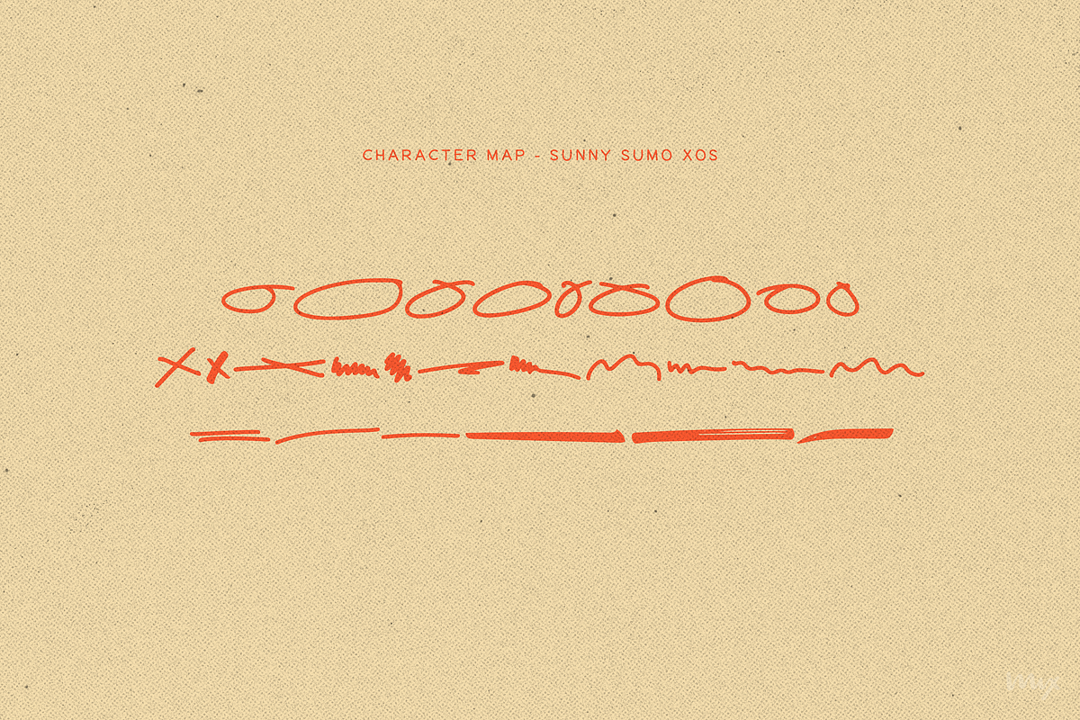 Sunny Sumo — A Layering Sans Serif, a Sans Serif Font by Mix Fonts (Photo 4 of 7)
