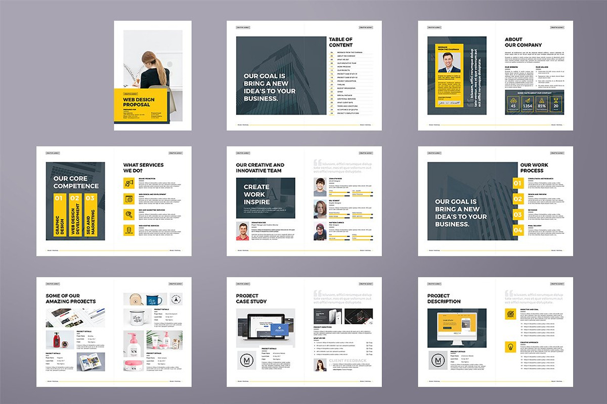 Proposal Bundle, a Brochure Template by GraphicsEgg (Photo 25 of 29)