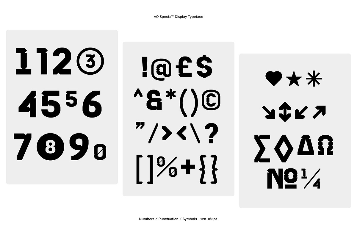 AO Specta - Display Typeface, a Sans Serif Font by OwunStudio (Photo 3 of 15)