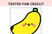 Cute Baby Banana SVG Bundle, an Illustration by TheHitShop (Thumbnail 6 of 10)