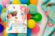 Colourful Mermaids, an Animal Illustration by Anna Babich (Thumbnail 4 of 7)